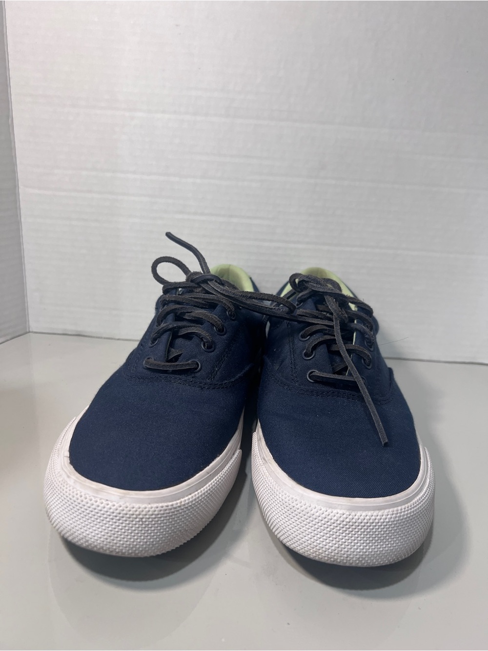 Sperry Striper II CVO SeaCycled Men’s 9 Navy Blue Casual Sneakers STS24181
